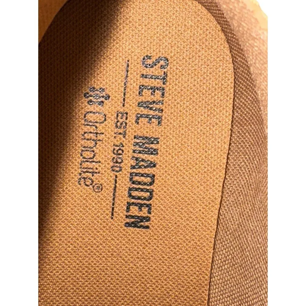 Steve Madden Men' s Brown Chukka Boot Ortholite Sz 9‎ NWB